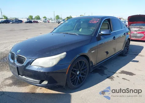 2008 BMW 528I из США, поврежденный, VIN WBANU53548CT16166